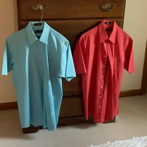 3 MENS STAFFORD SHORT SLEEVE SHIRTS